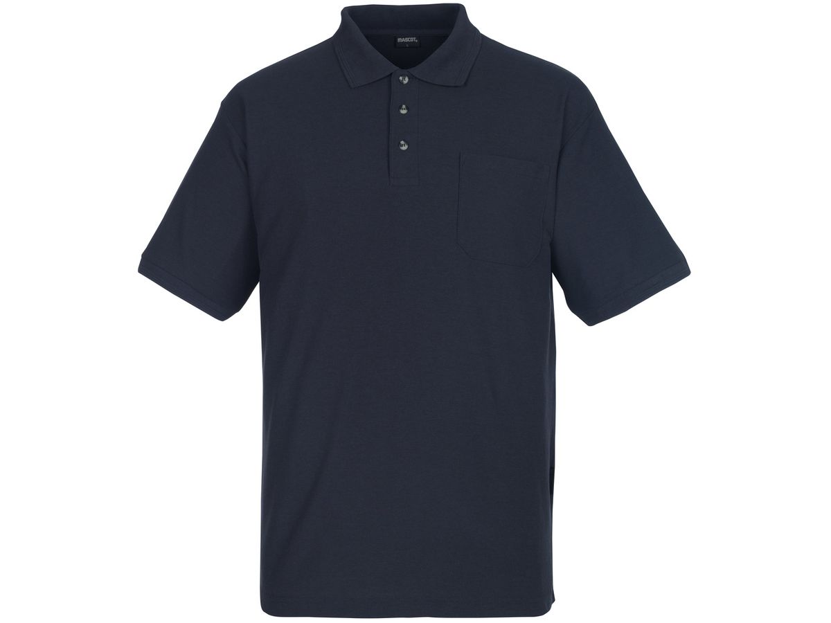 Borneo Polo Shirt schwarzblau  Gr. S - 60% Baumwolle / 40% Polyester