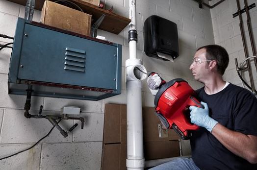 Akku-Rohrreiniger MILWAUKEE M18FDCPF8-0C - mit 8 mm Spirale