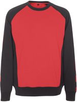 Witten Sweatshirt rot-schwarz Gr. 2XL - 60% Baumwolle  /  40% Polyester