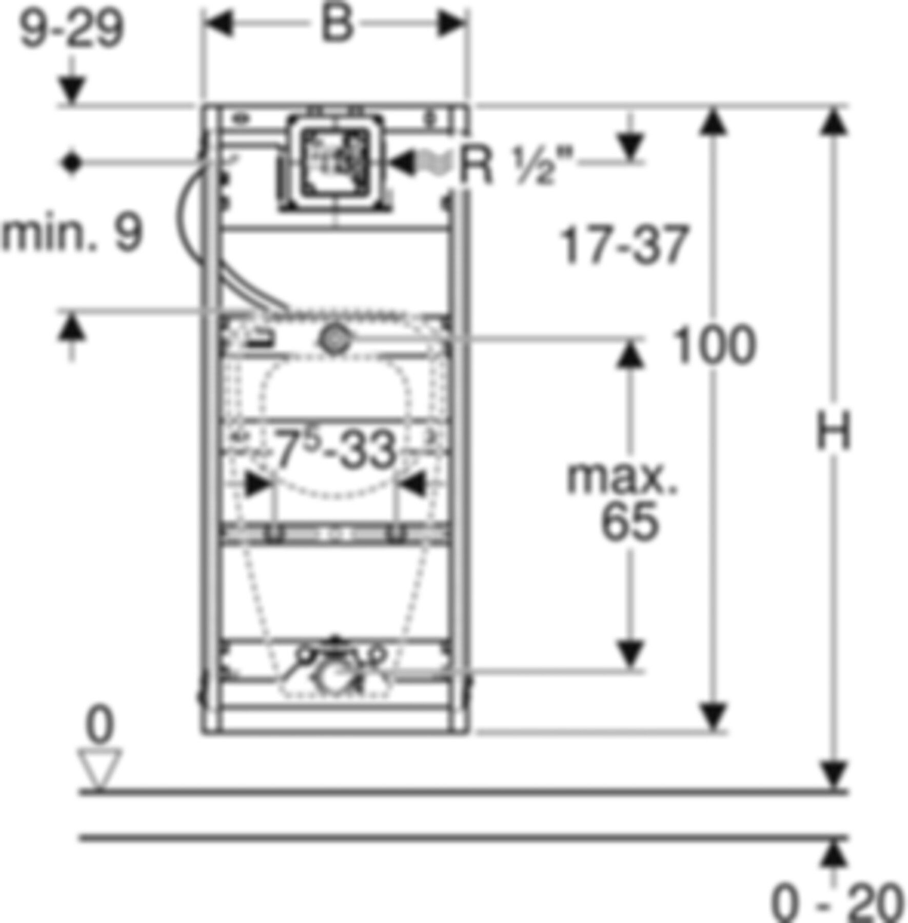 GIS Urinal-Element Universal