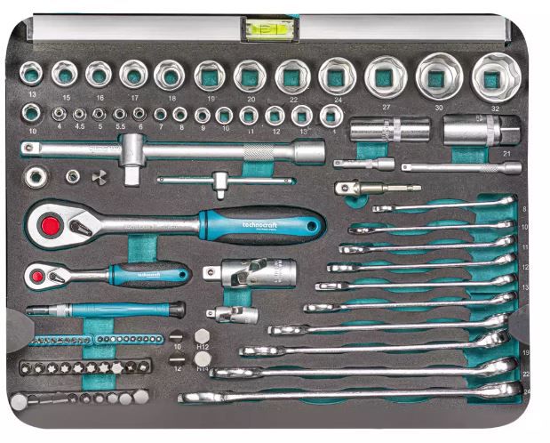 Werkzeugkoffer PP PRO TROLLEY 213-tlg. - mit PB/Knipex Werkzeug