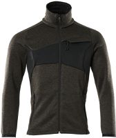 Strickpullover / Strickjacke - mit Reissverschluss