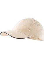 HARVEST MILLER Stretch-Cap beige/schwarz - in Twill mit Tasche Grösse M