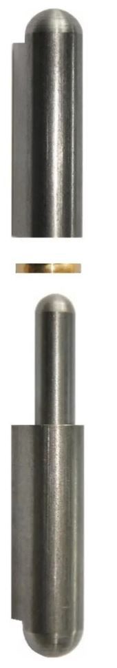 Anschweissrolle 150 x 20 mm Dorn Fix - Dorn: 13mm, Rolle: 20mm