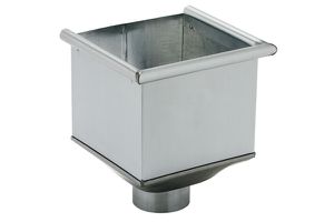 Rinnenkasten 180/100 o/Stern Zink - "PICCOLO" Wulst 3-Seitig