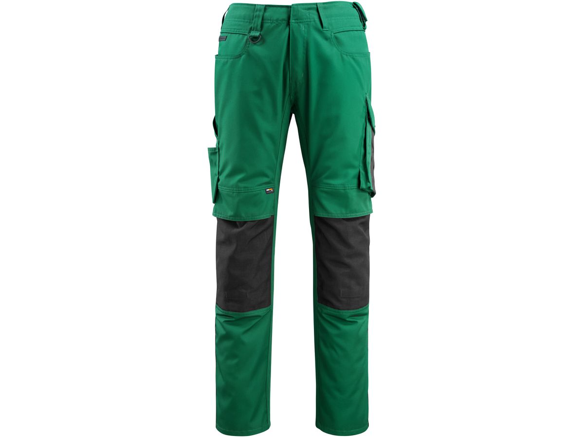 Mannheim Hose grün-schwarz Gr. 82C48 - 65% Polyester / 35% Baumwolle 270 g/m²