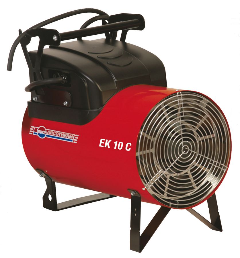 Heizgebläse 400V 10 kW EK10C - Widmer,Turbo 6.6-10 kW 1500m3/h,CEE16/5