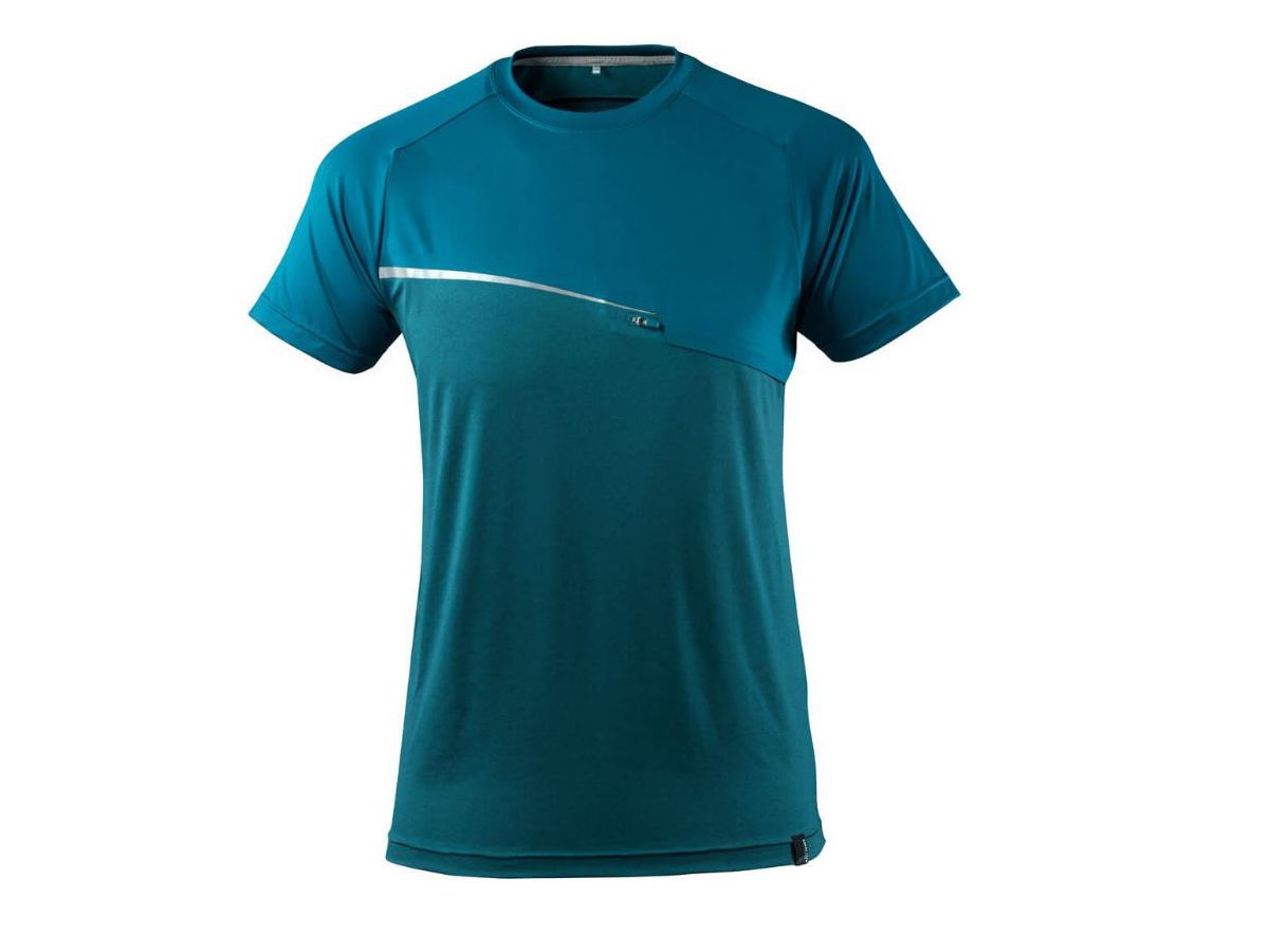 Premium Advanced T-Shirt, Brusttasche - 92% Polyester, 8% Elasthan