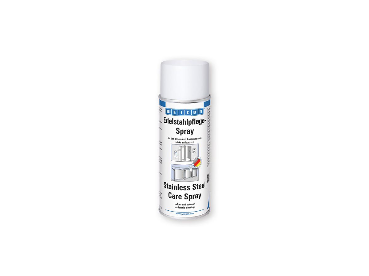 Edelstahlpflege-Spray Weicon 400 ml - reinigt, pflegt und schützt Oberflächen