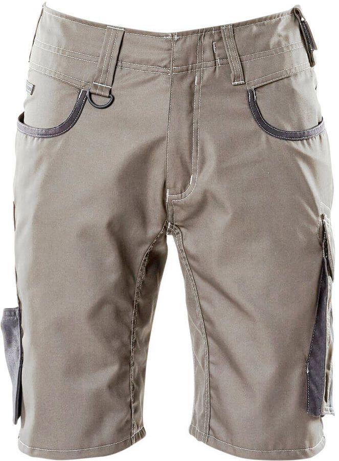 Shorts zweifarbig, extra leicht 205 g/m2 - mit Schenkeltaschen, 50% CO / 50% PES