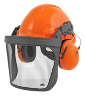 Forst-Helmkombination orange - PELTOR komplett