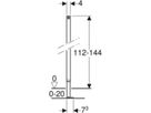 Geberit Duofix Ständer teilhoch - 112-144 cm