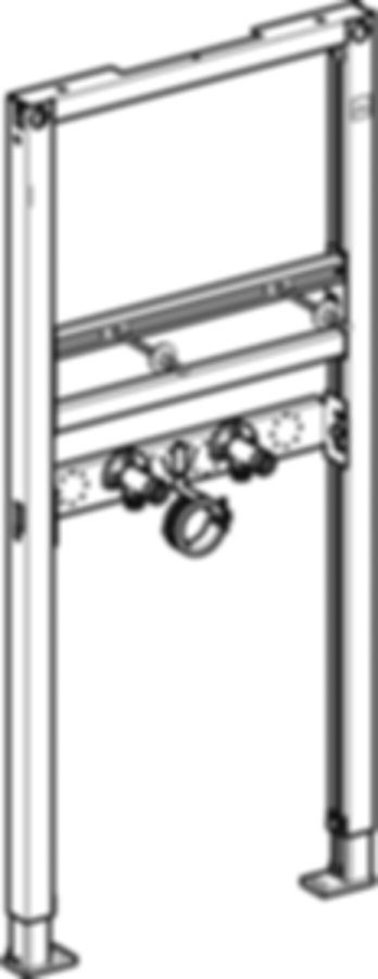 Geberit Duofix-Element f.Waschtische - Typ 112, mit Einlocharmatur