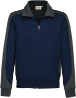 Sweatjacke Contr. Perf. 2XL tinte/anth. - 50% Baumwolle, 50% Polyester, 300 g/m²