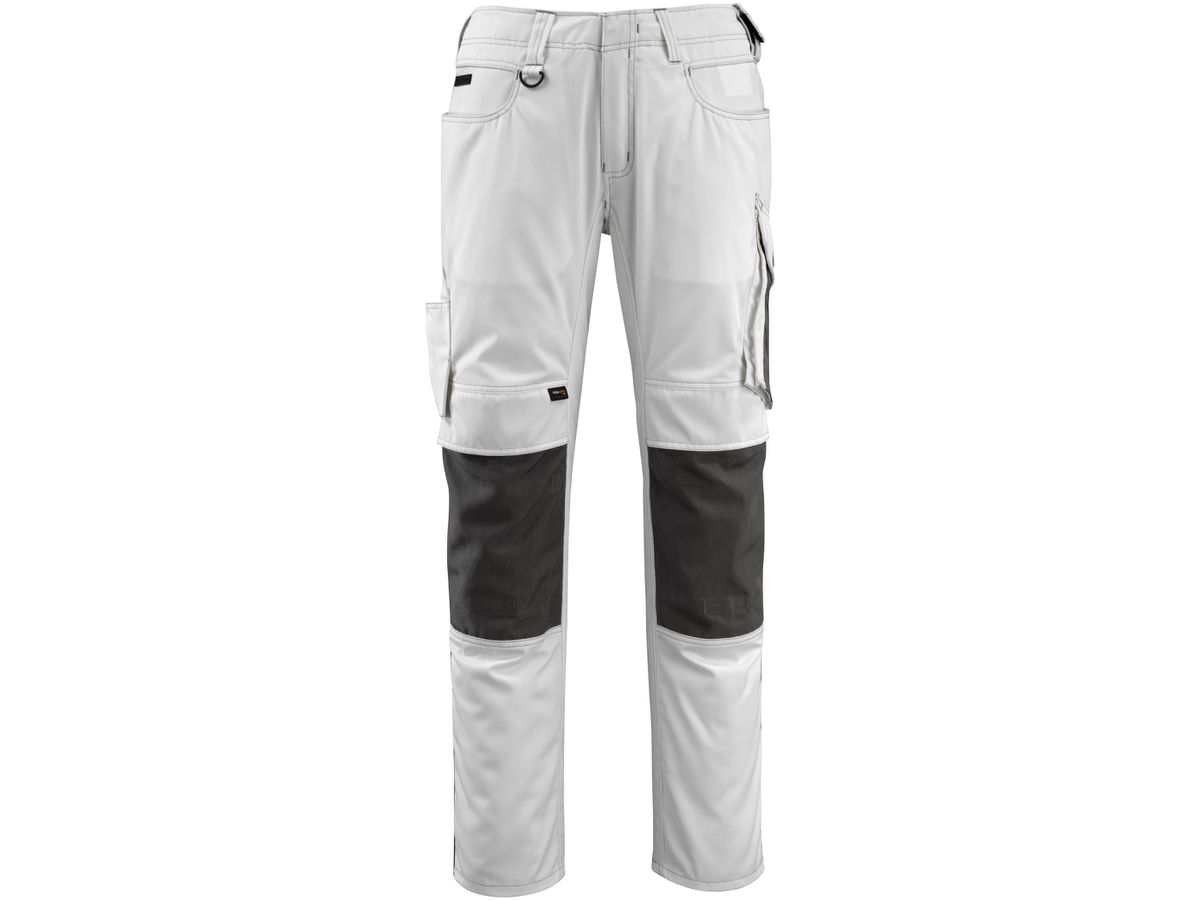 Mannheim Hose weiss-dunk. anthraz. 76C54 - 65% polyester / 35% baumwolle