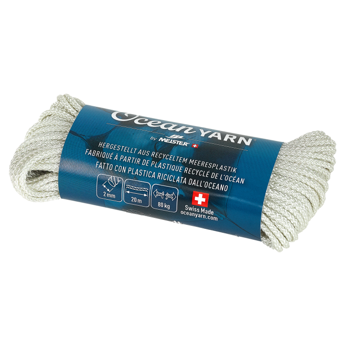 Normalgeflechtseil PET OceanYarn - aus recyceltem Meeresplastik