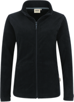Damen-Fleecejacke Delta Gr. 2XL, schwarz - 100% Polyester, 220 g/m²