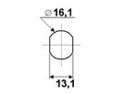 Schraubzylinder Typ 7047/RD0030 - inkl. 2 Schlüssel