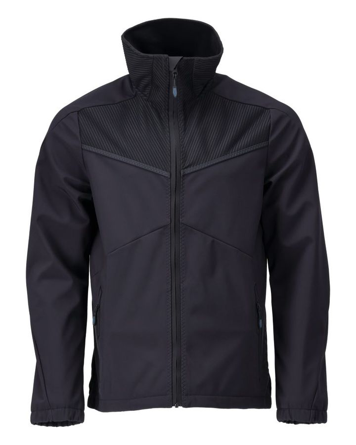 Soft Shell Jacke, atmungsakt. winddicht - 61% Rec. Polyester/36% Polyester/3% Esta