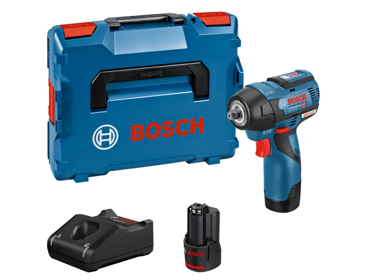 Akku-Schlagschrauber Bosch GDS 12V-115 - 2x3.0 Ah + L-Boxx