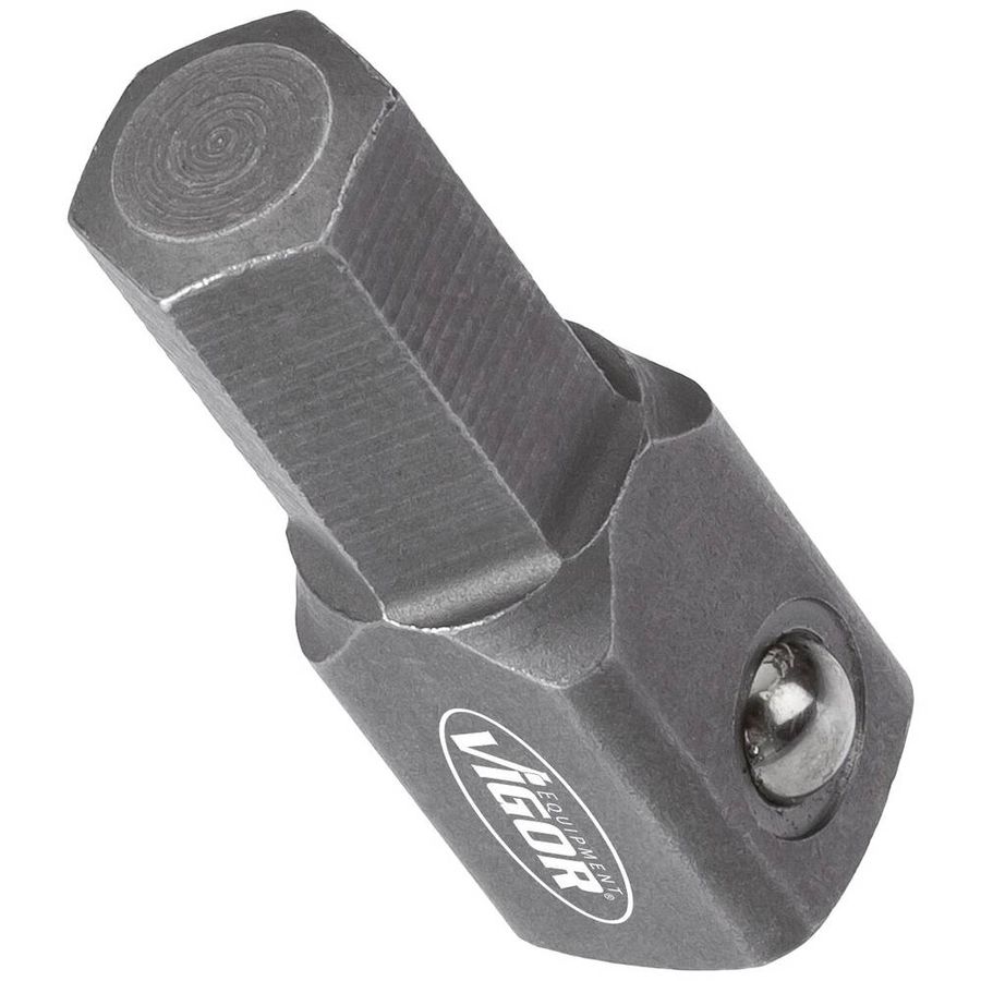 Bit Adapter, Vigor - 5/16" 6-Kt. x 3/8" Vierkant