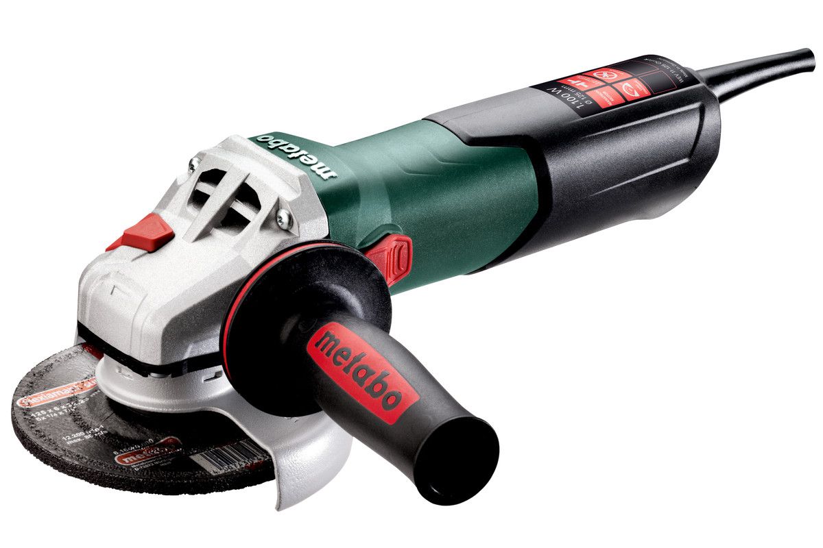 Winkelschleifer WEV 11-125 Quick - 1100 Watt, Metabo im Karton
