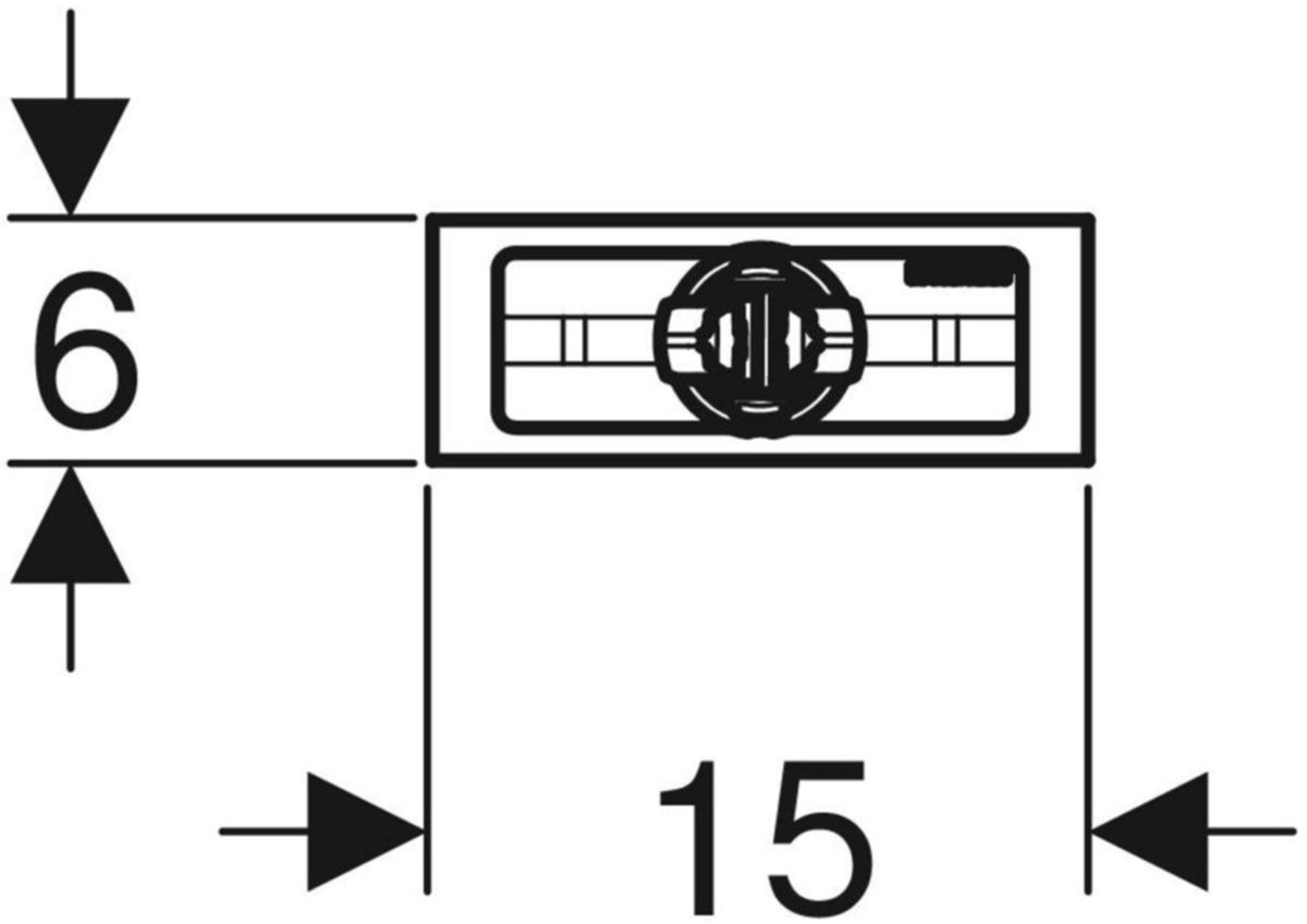 SilentPanel Geberit 100x15x6cm - für DUOFIX und GIS (Pack à 12 Stk)