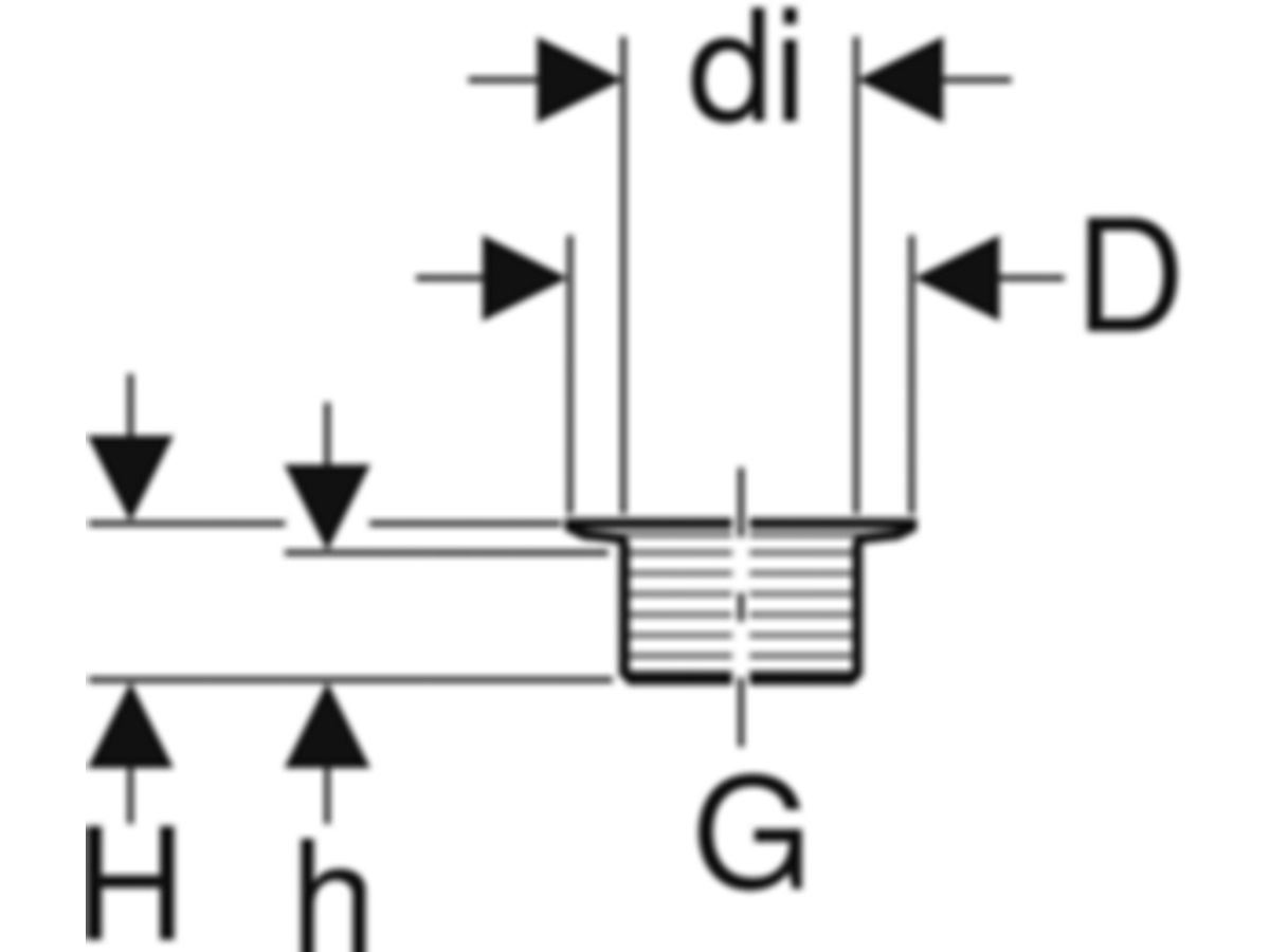 Geberit-Ablaufventil 11/2" verchromt