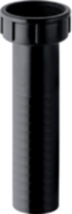 Geberit PE Anschlussstutzen für Sifon - Überwurfmutter mit Rundgewinde; Dichtung