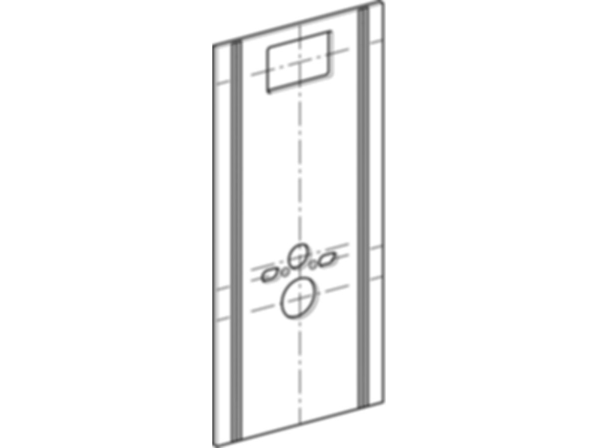 Geberit GIS-Paneel WC-Element - Serviceöffnung UP300