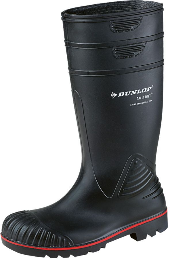 Bau-Stiefel sw S5 - schwarz DUNLOP
