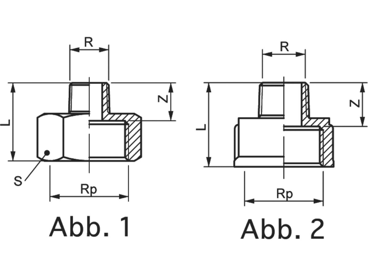 Reduzierstück Nr. 246  3/4-1/2" - Messing