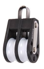 Doppelblockrolle MEISTER Edelstahl Inox