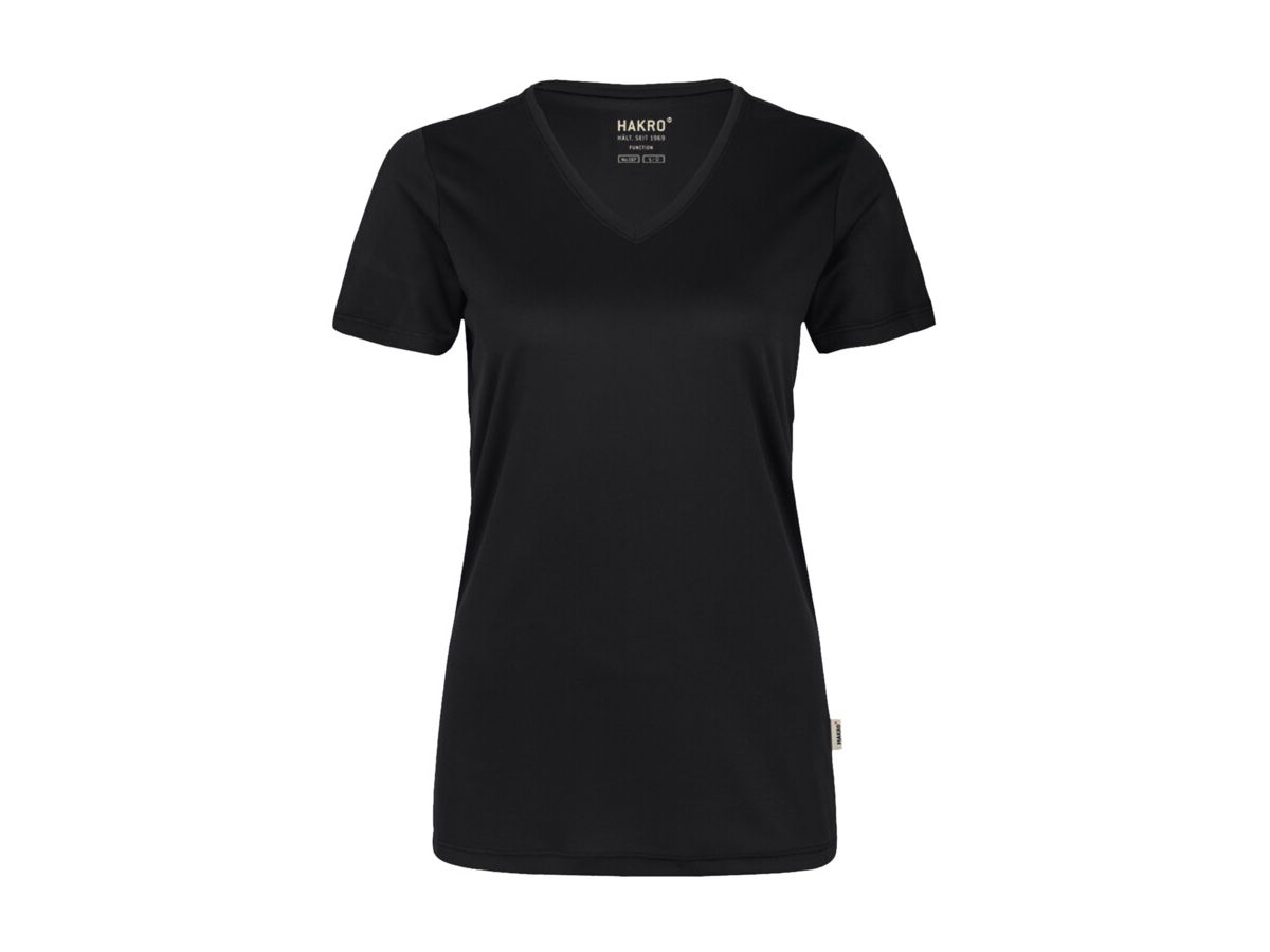 Damen-V-Shirt COOLMAX - 100% Polyester, 130 g/m²