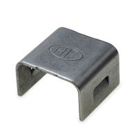 Fixierungsbügel Inox blank - zu Leitungshalter Quadro