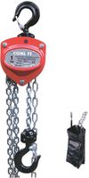 Handflaschenzug 0.5 T Hubhöhe 3m COMLIFT - Typ SLH/500-1, Bedienungslänge 2.5m