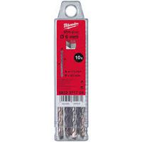 Hammerbohrer M2 SDS-Plus Milwaukee - 7 x 160 mm, 2-Schneiden, 10er-Pack