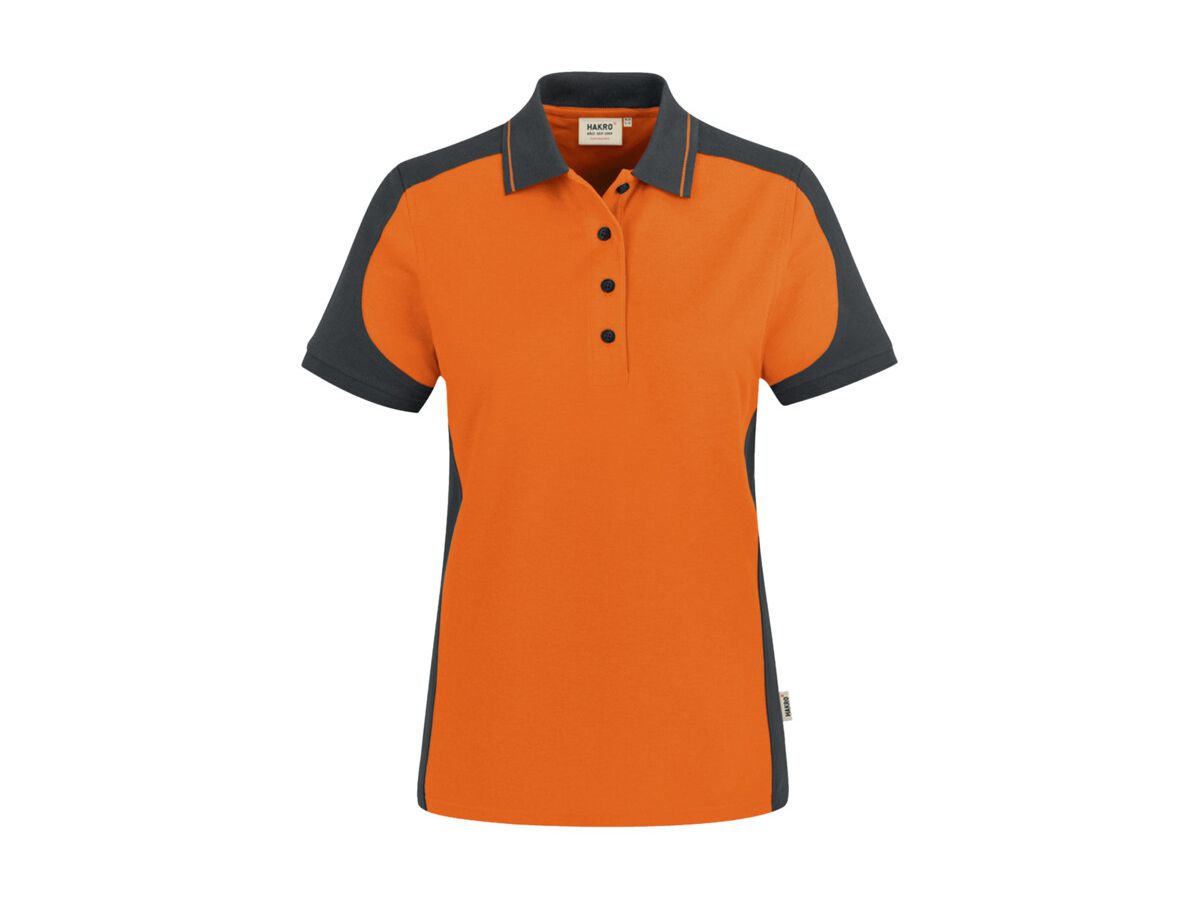 Damen-Poloshirt Contrast Performance - 50% Baumwolle, 50% Polyester, 200 g/m²