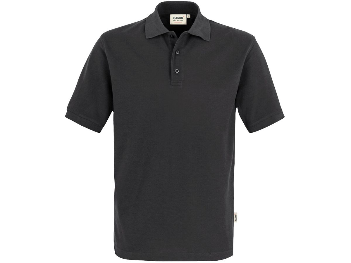 Poloshirt Performance Gr. XL, karbongrau - 50% Baumwolle, 50% Polyester, 200 g/m²