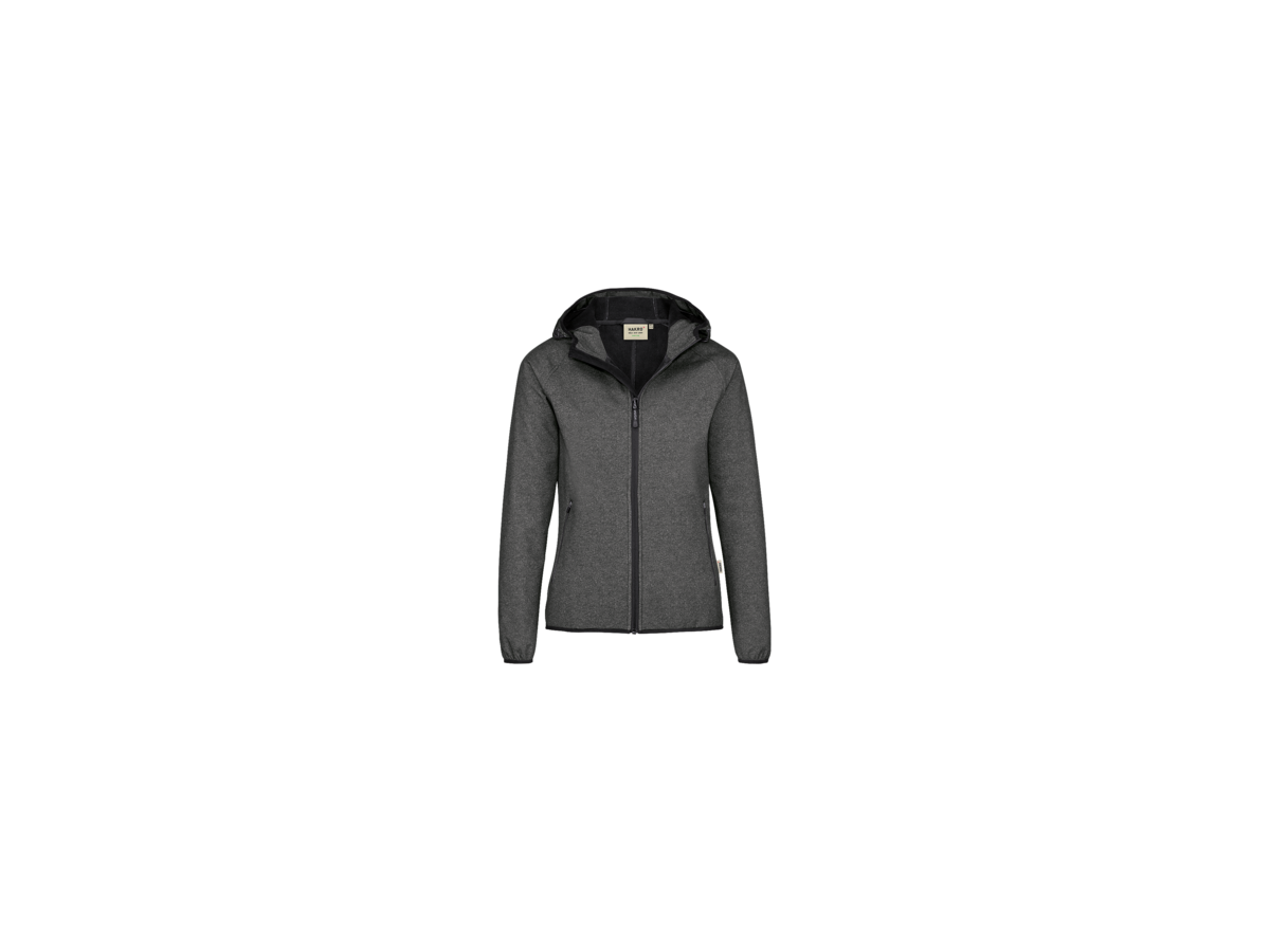 Damen-Kapuzenjacke Florida L anth. mel. - 100% Polyester, 230 g/m²