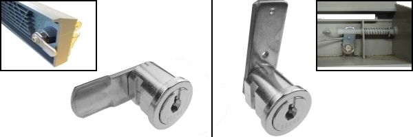 Klemm-Zylinder Schweizer Typ 6355 - inkl. 2 Schlüssel