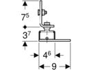 Geberit GIS-Schallschutz Montagewinkel