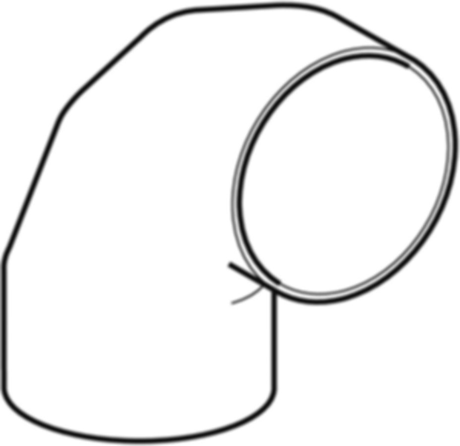 Geberit PE Segmentbogen 90°