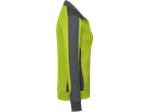 Damen-Sw.jacke Co. Perf. 2XL kiwi/anth. - 50% Baumwolle, 50% Polyester, 300 g/m²