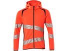 Kapuzensweatshirt mit Reissverschluss - 50% PES / 50% CO, 260 g/m2