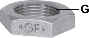 Gegenmutter +GF+ 310 schwarz