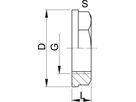 Kontermutter PVC-U 11/4"