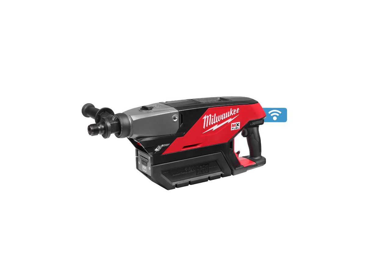 MX FUEL 150 mm Akku-Diamantkernbohrgerät - Milwaukee "MXF DCD150-302C KIT",2x3.0Ah