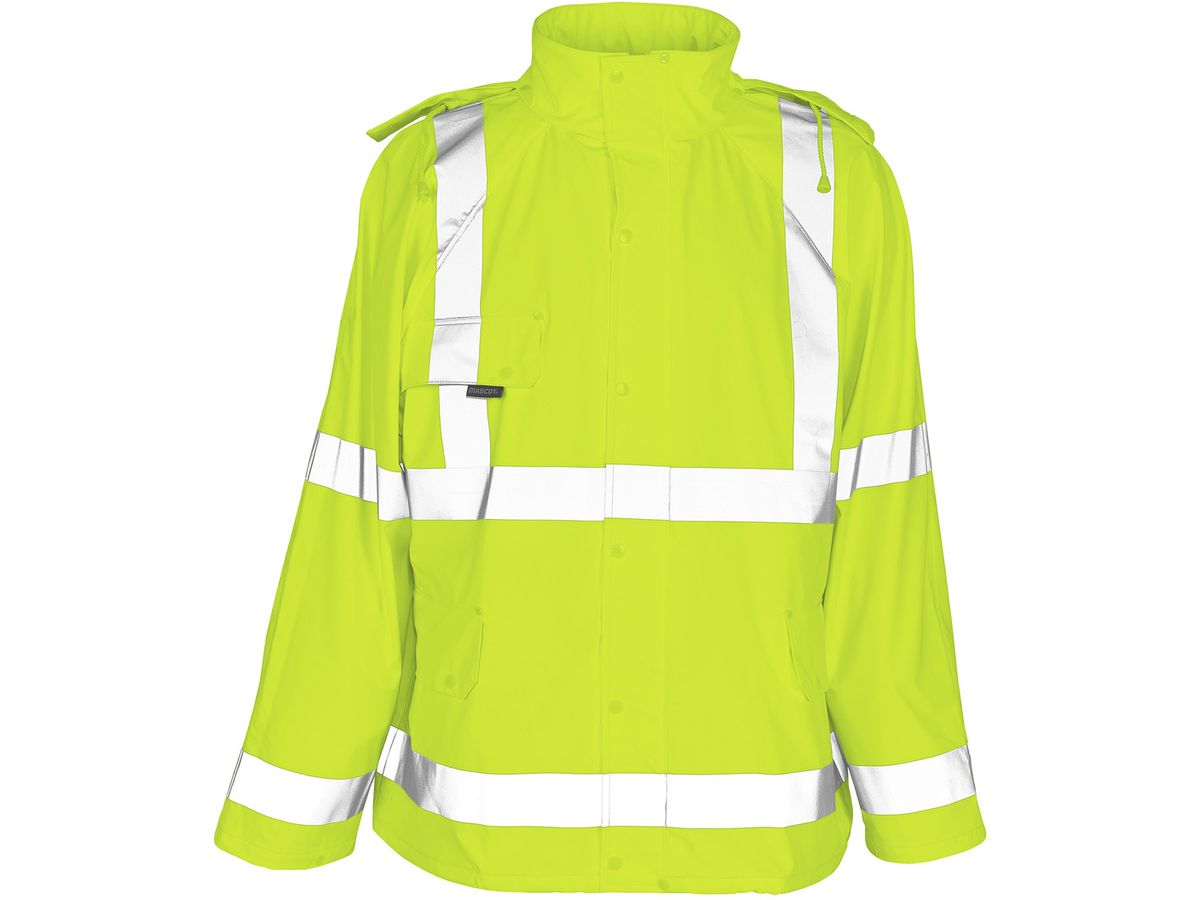 Feldbach Regenjacke gelb Grösse S - 70% Polyester 30% Polyurethan