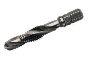 Kombigewindebohrer-Bit HSS-G - Völkel, 1/4"-Sechskantschaft